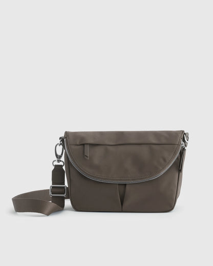 Revive Nylon Foldover Crossbody - One Size / Olive
