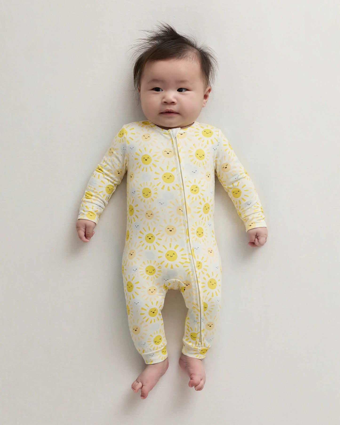 Bamboo One Piece Pajama - 0-3M / Wildflower Dreams