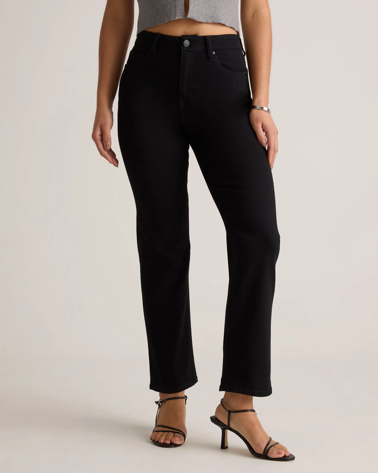 Bella Stretch Straight Jeans - 24 / Midnight Blue