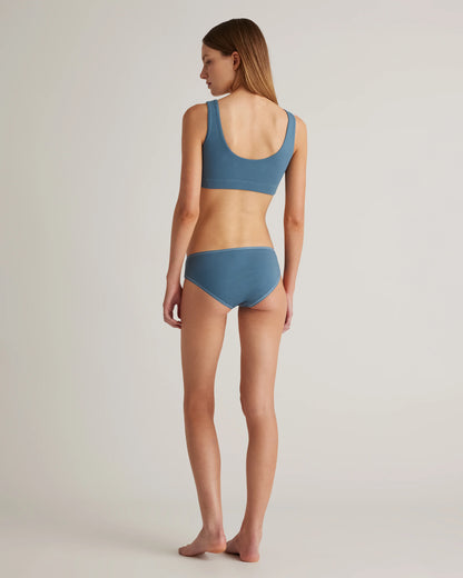 Organic Cotton Tank Bralette (2-pack) - XS / Mink