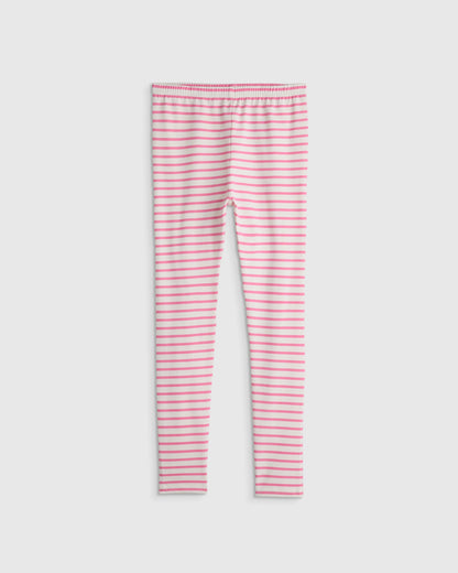 Organic Cotton Leggings - 6 / Red