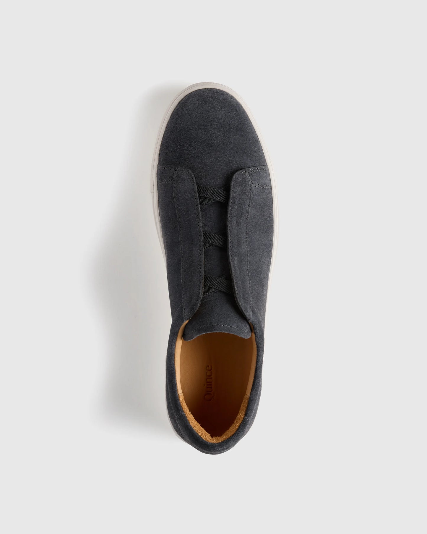 Italian Suede Tailored Sneaker - 7 / Fog
