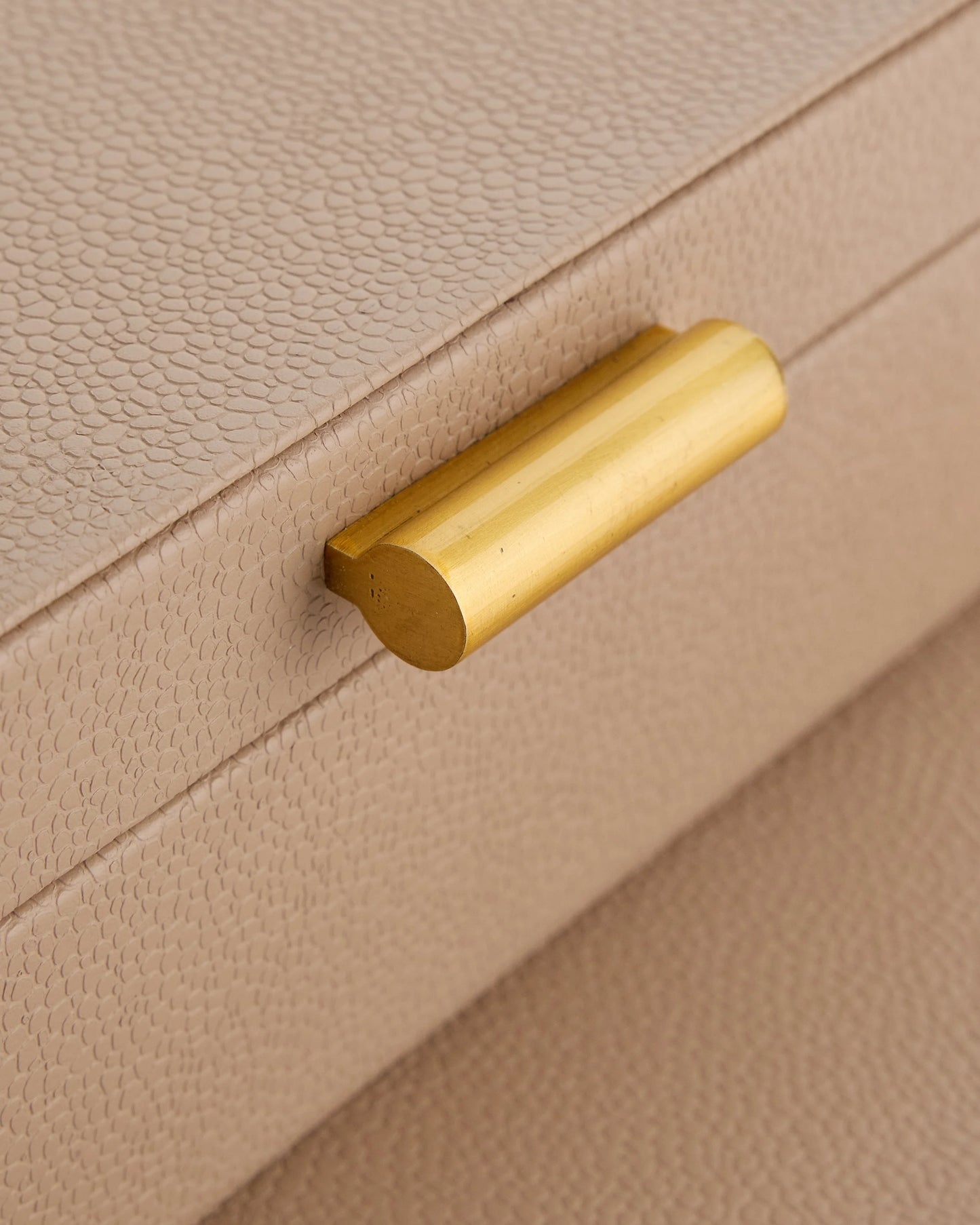 Shagreen Leather Decorative Boxes (Set of 2) - Set of 2 / Blush