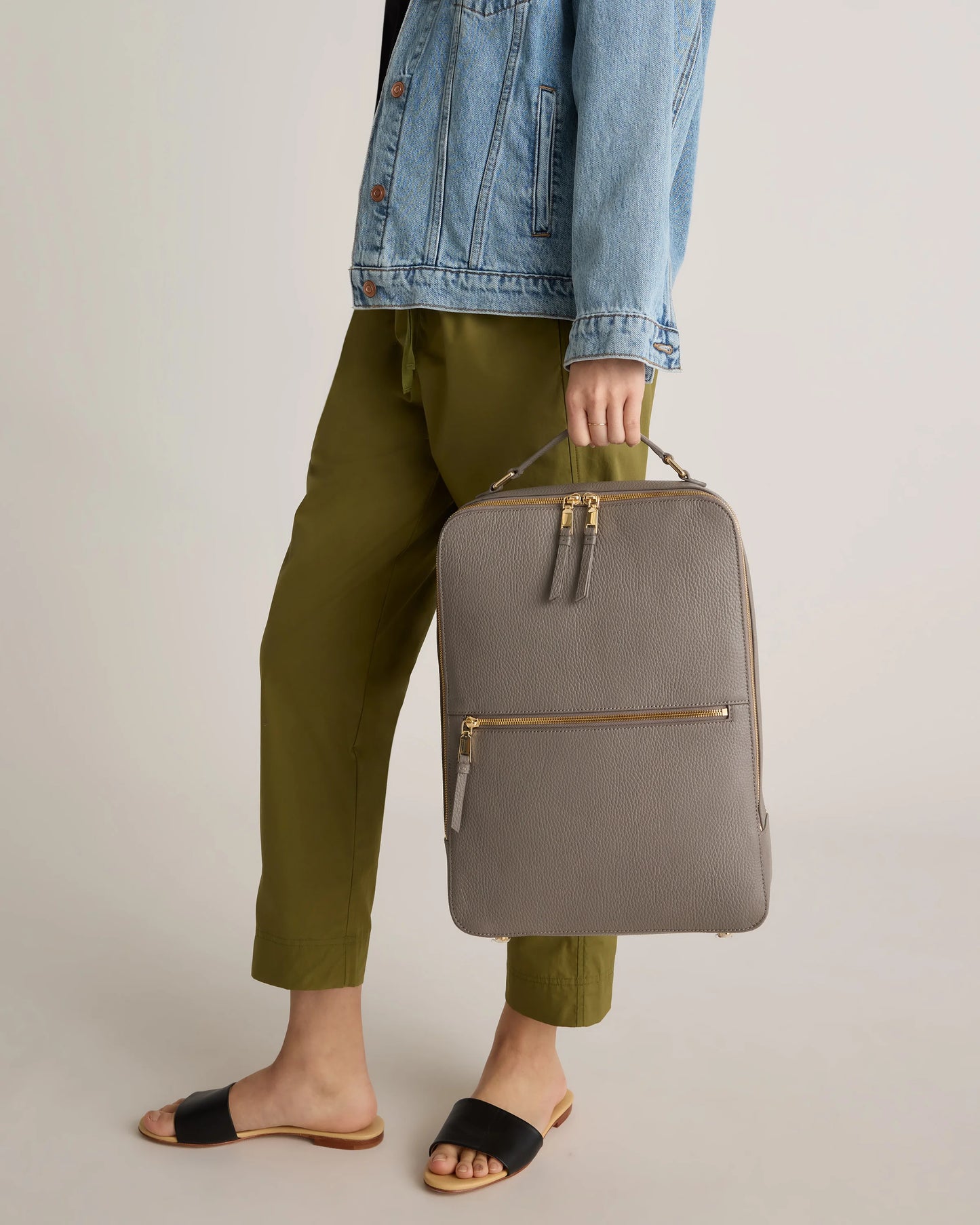 Marlow Laptop Backpack - One Size / Soft Ivory