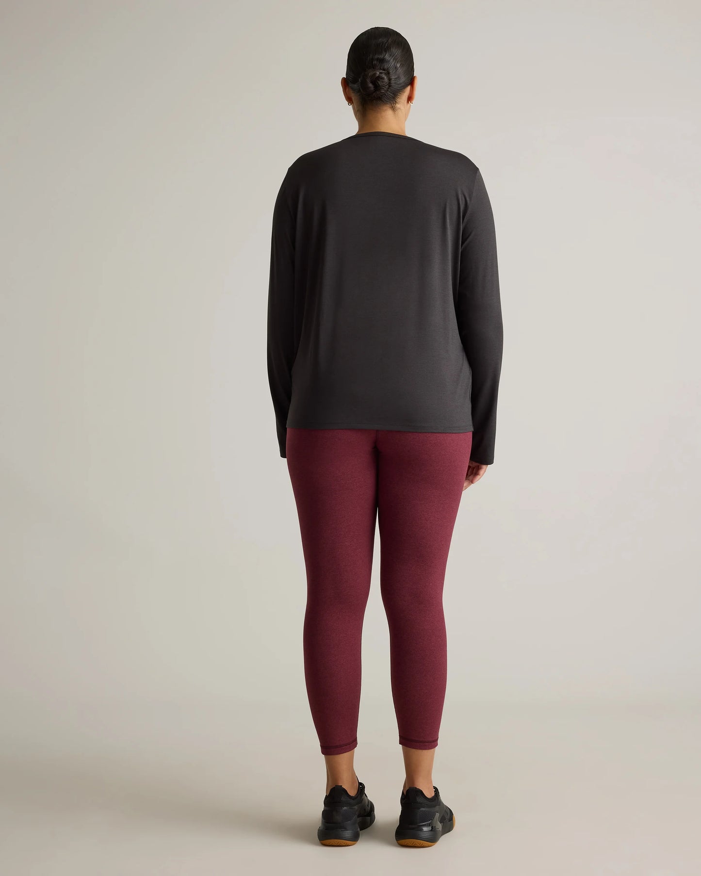 Ultra-Soft High-Rise Legging - XS / Heather Oatmeal