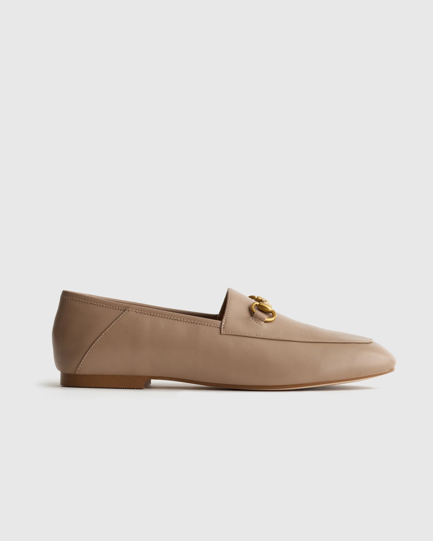 Italian Leather Horsebit Loafer - 5 / Coffee Bean