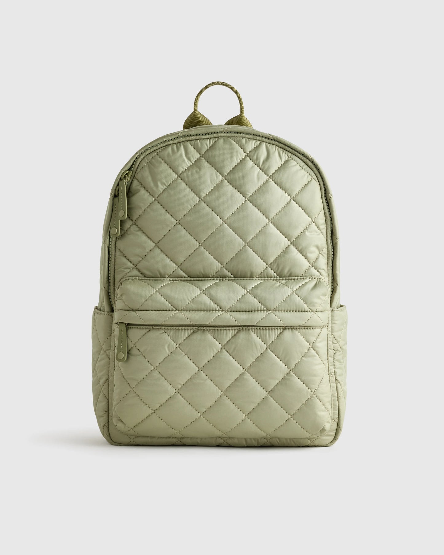 Transit Quilted Commuter Backpack - One Size / Taupe Brown