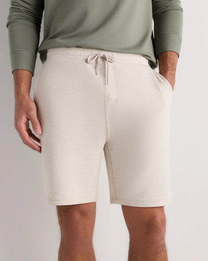 Supersoft Fleece 7.5" Sweatshorts - S / Heather Oatmeal