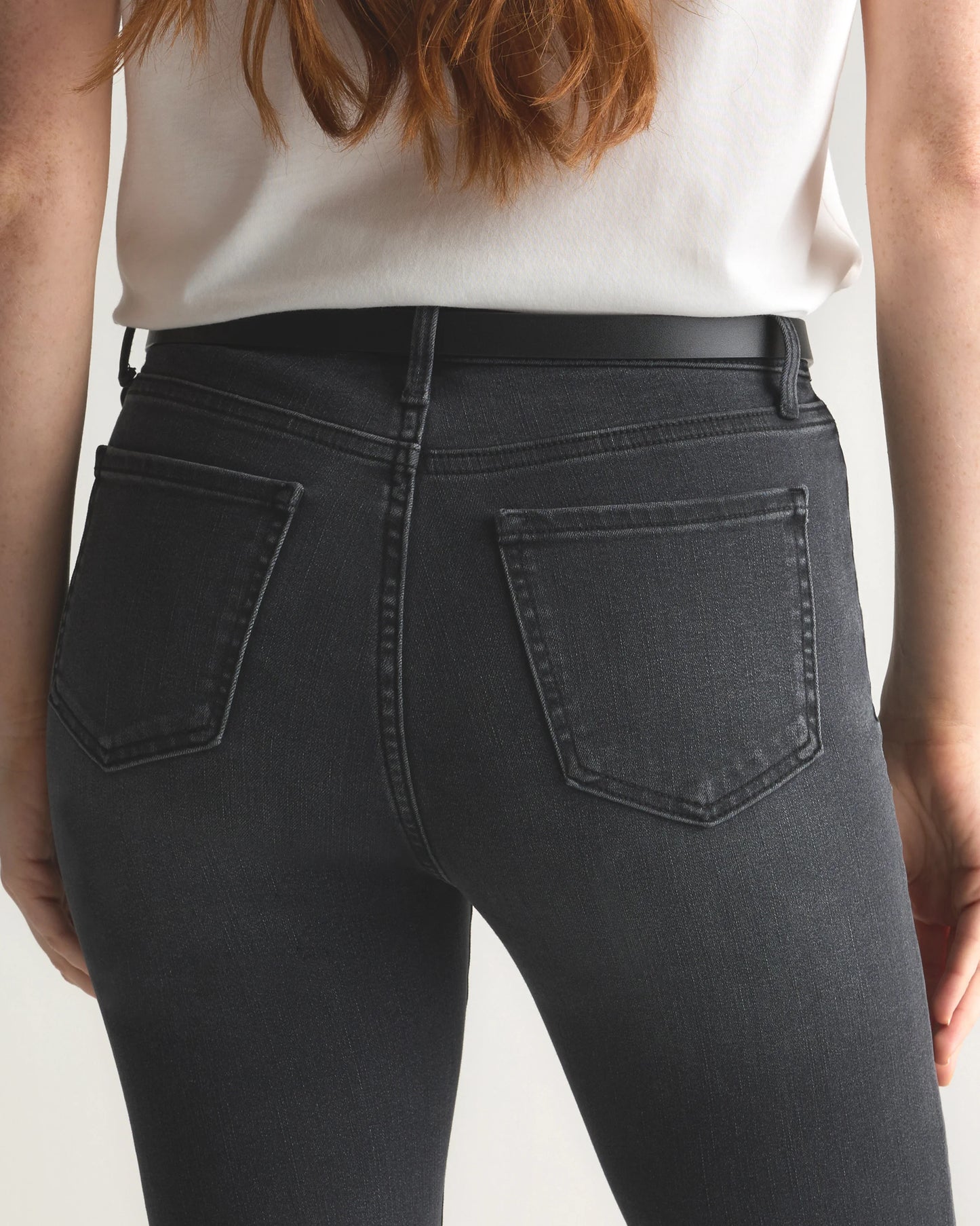 Bella Stretch Kick Flare Jeans - 24 / Deep Rinse