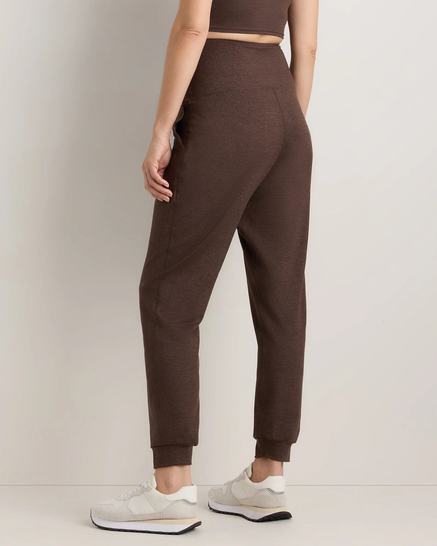Ultra-Soft Maternity Joggers - XS / Heather Black