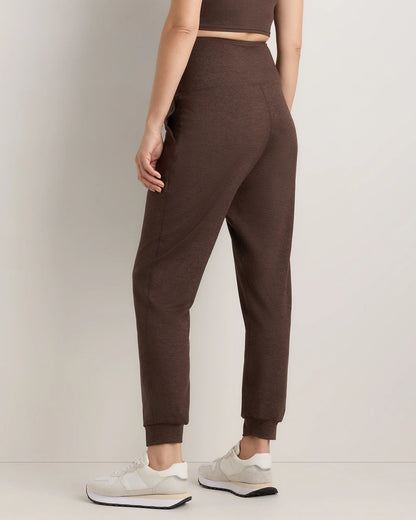 Ultra-Soft Maternity Joggers - XS / Heather Black