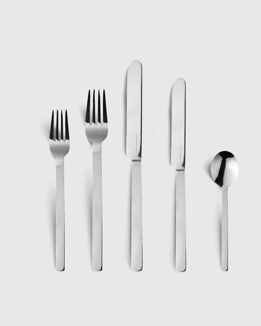 Stile Flatware 20-Pc Set - One Size / Polished Stainless Steel