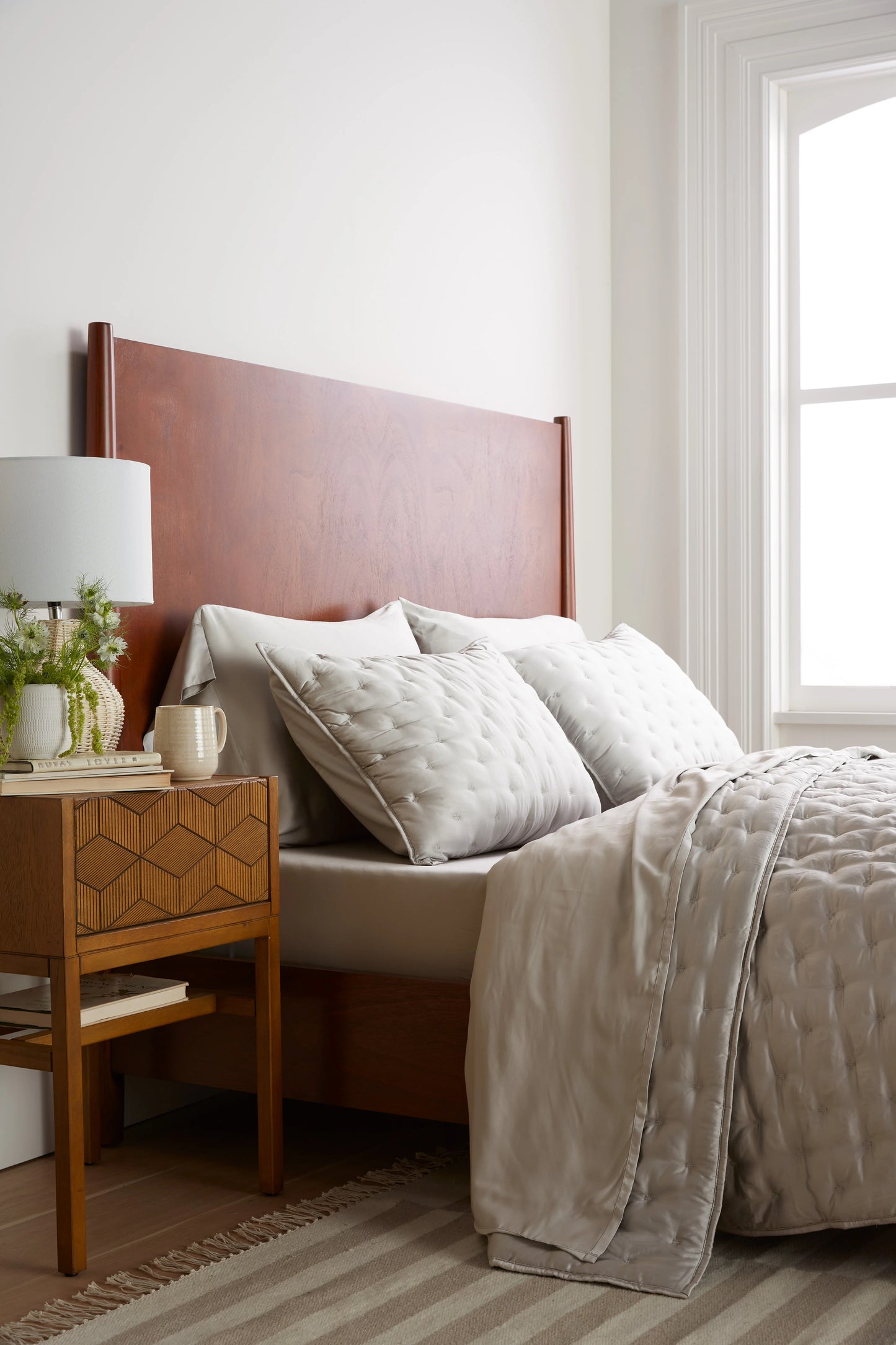 Bamboo Dream Quilt Set - Twin / Sage