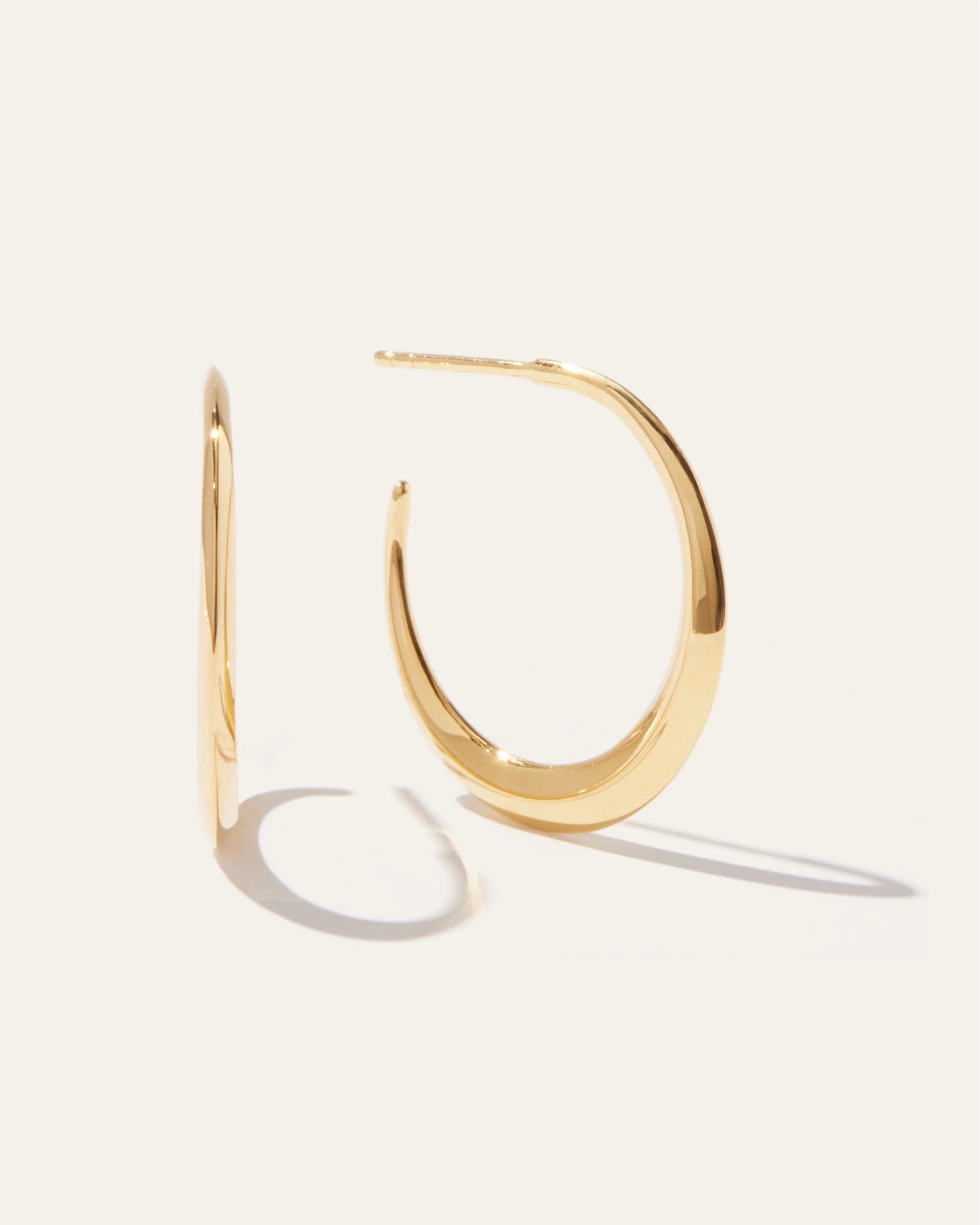 Dress Up Hoops - One Size / Gold Vermeil