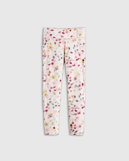 Girls Ultra-Form Active Pocket Leggings 2-Pack - 2T / Multi Rainbow/Black