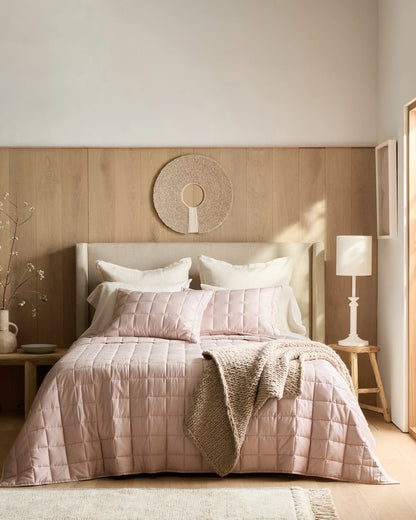 Bamboo Box Quilt Set - Twin / Sage