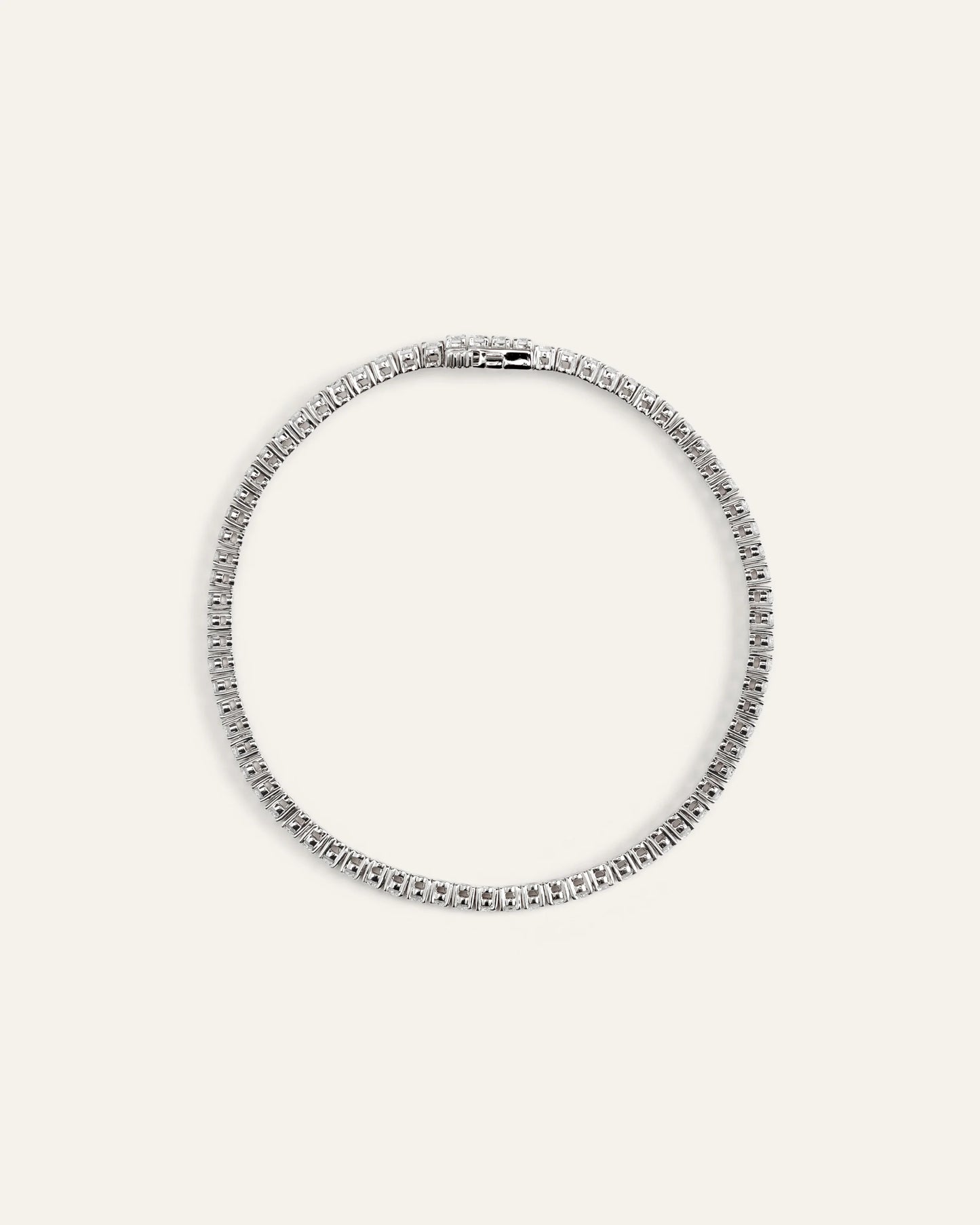 14K Gold Lab Grown Diamond Tennis Bracelet - 3ctw - 6.5" / Yellow Gold