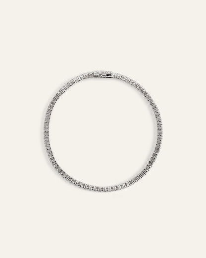 14K Gold Lab Grown Diamond Tennis Bracelet - 3ctw - 6.5" / Yellow Gold