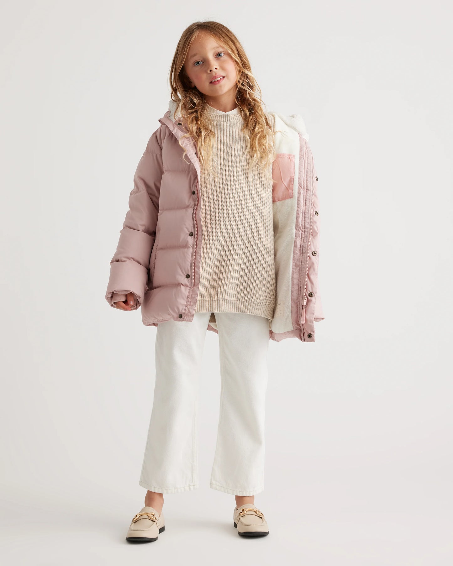 Heavyweight Down Puffer Coat - 6 / Navy