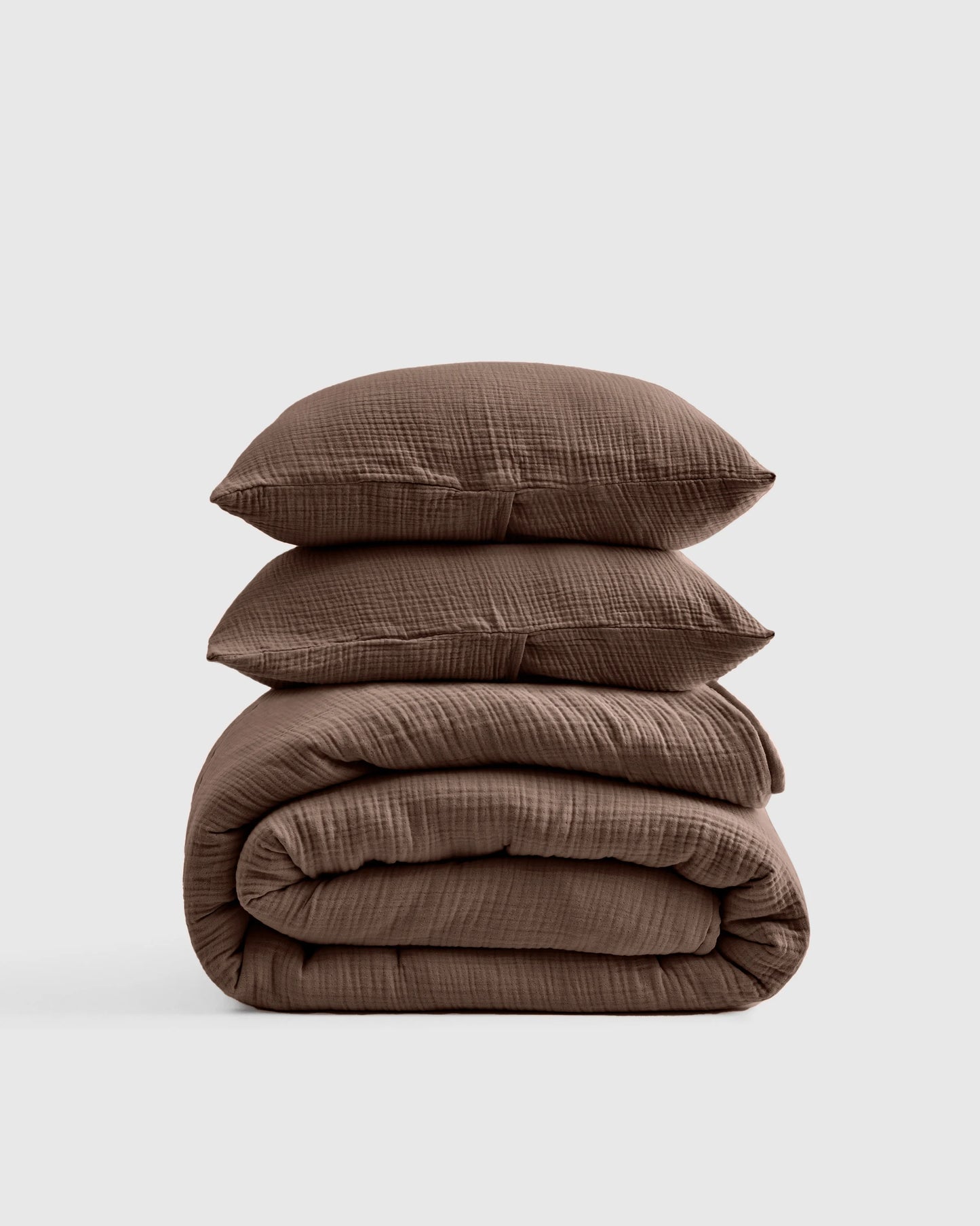 Organic Cotton Gauze Dream Quilt Set - Twin / Dried Sage