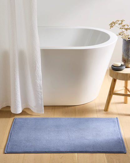 Turkish Cotton Bath Mat Bundle - One Size / White