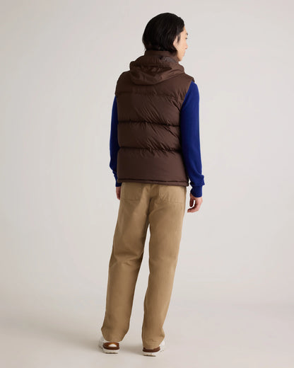 Responsible Down Puffer Vest - S / Carbon Grey
