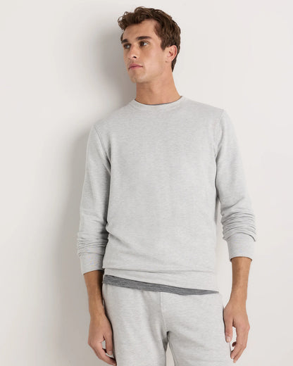 Supersoft Fleece Crew - XS / Heather Oatmeal