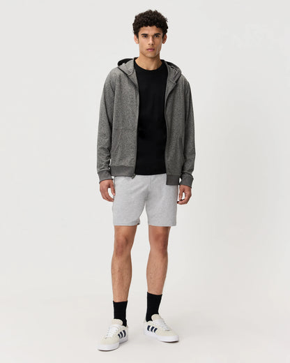 Flowknit Performance Full-Zip Chest Pocket Hoodie - XS / Heather Deep Navy