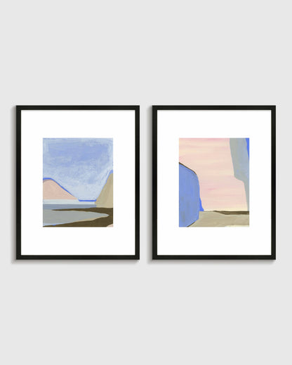 Dawn Sky by Andrea Stokes - 17.25"x21.25" / Black
