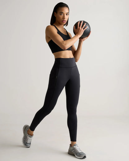 Whistler High-Rise Pocket Thermal Legging - XS / Black