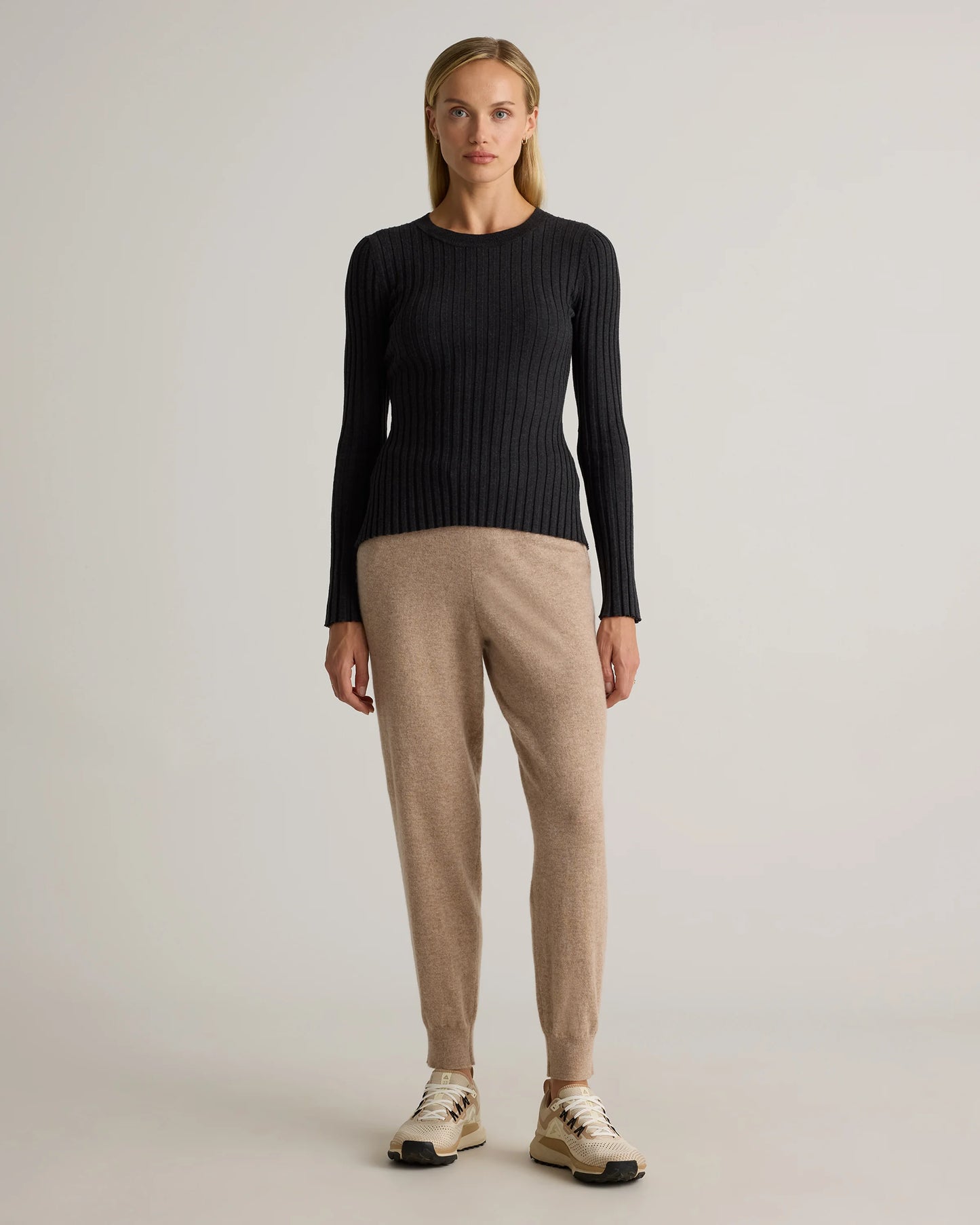 Mongolian Cashmere Sweatpants - XS / Brown