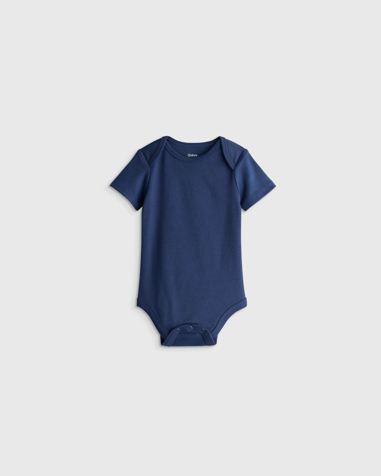 100% Organic Cotton Short Sleeve Bodysuit - 0-3M / Safari