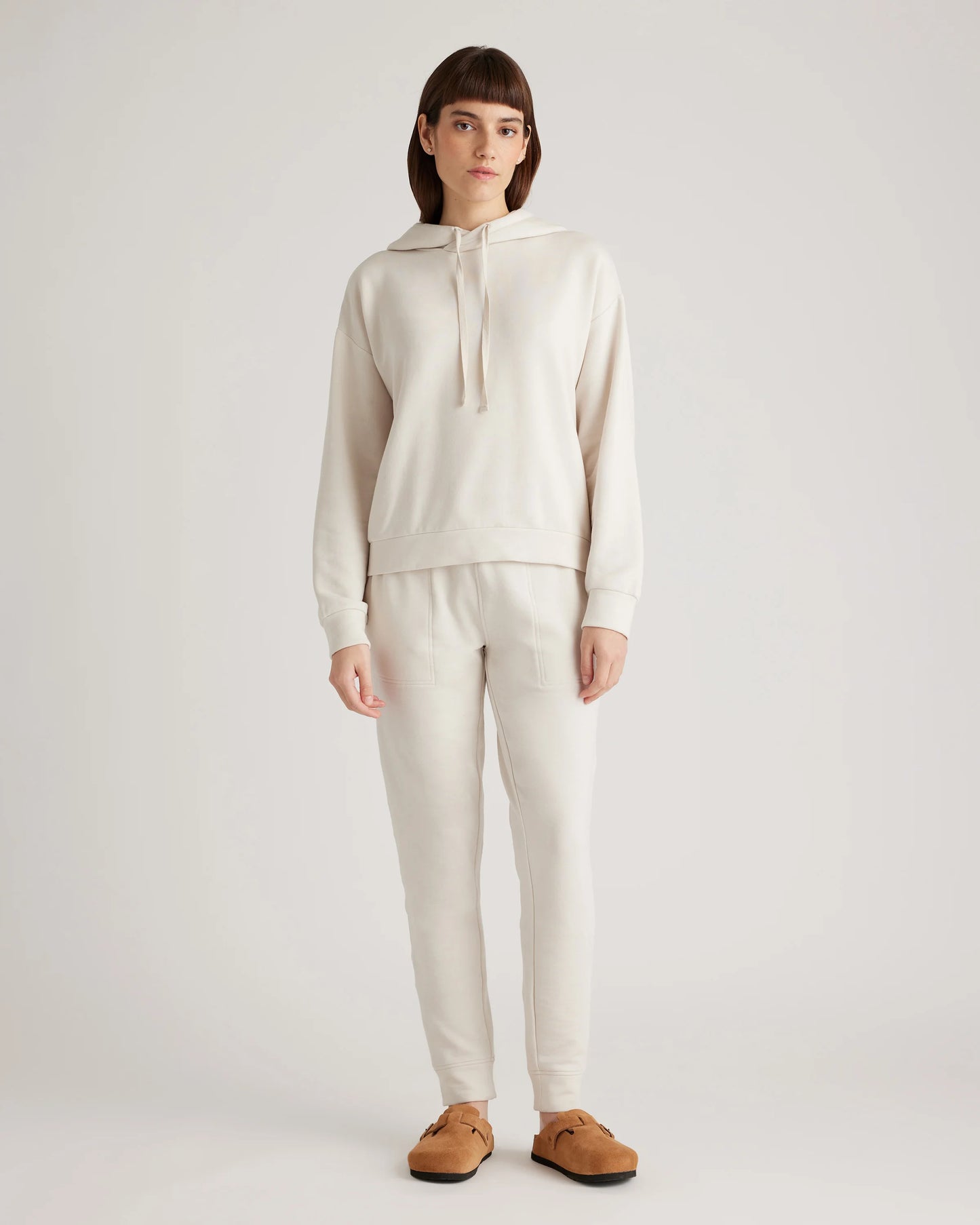 SuperSoft Fleece Pullover Hoodie - XS / Smoked Thyme Green