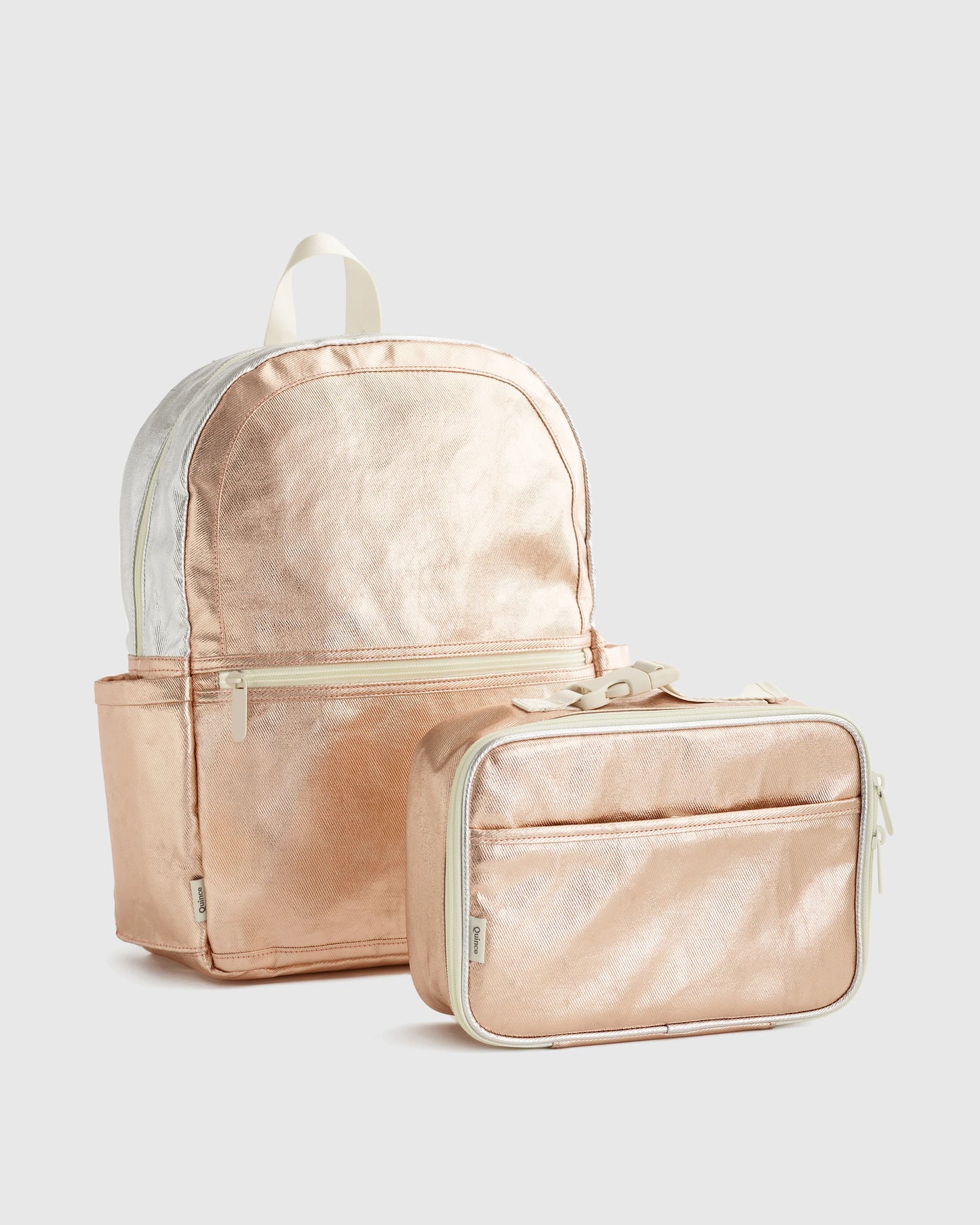 Recycled Double Pocket Backpack - One Size / Rainbow Clouds