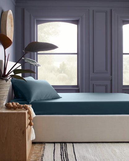 Bamboo Fitted Sheet Set - Twin / Sand