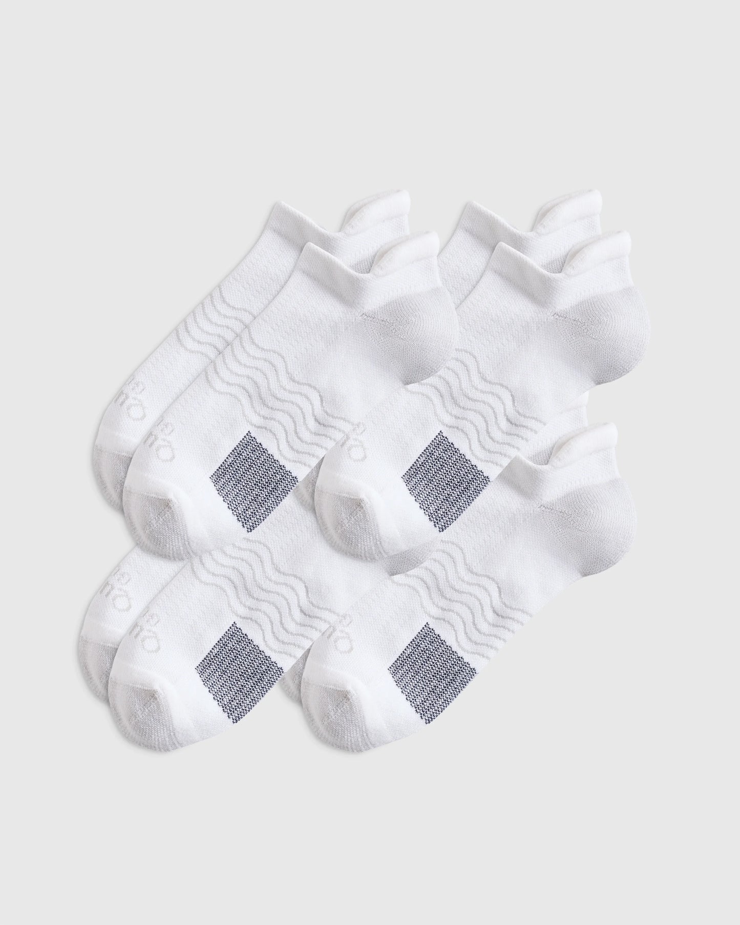 Performance Golf Ankle Socks (4-pack) - S / White