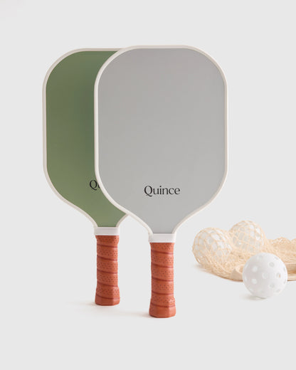 Two Paddle Pickleball Set - One Size / Sage/Cantaloupe