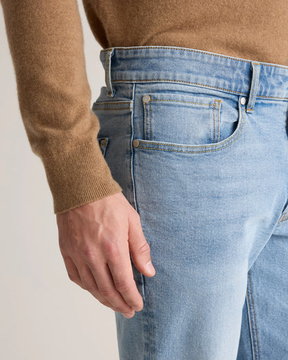Warren Stretch Straight Jeans - 30X30 / Arctic Blue