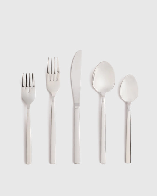 Arezzo 20 Piece Flatware Set - One Size / Polished Stainless Steel