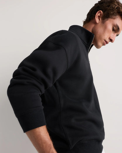 Everyday Fleece Quarter-Zip Sweatshirt - S / Coastal Sage