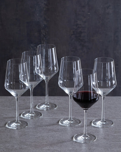 Pure All-Purpose Red Wine Glass (Set of 6) - One Size / No Color