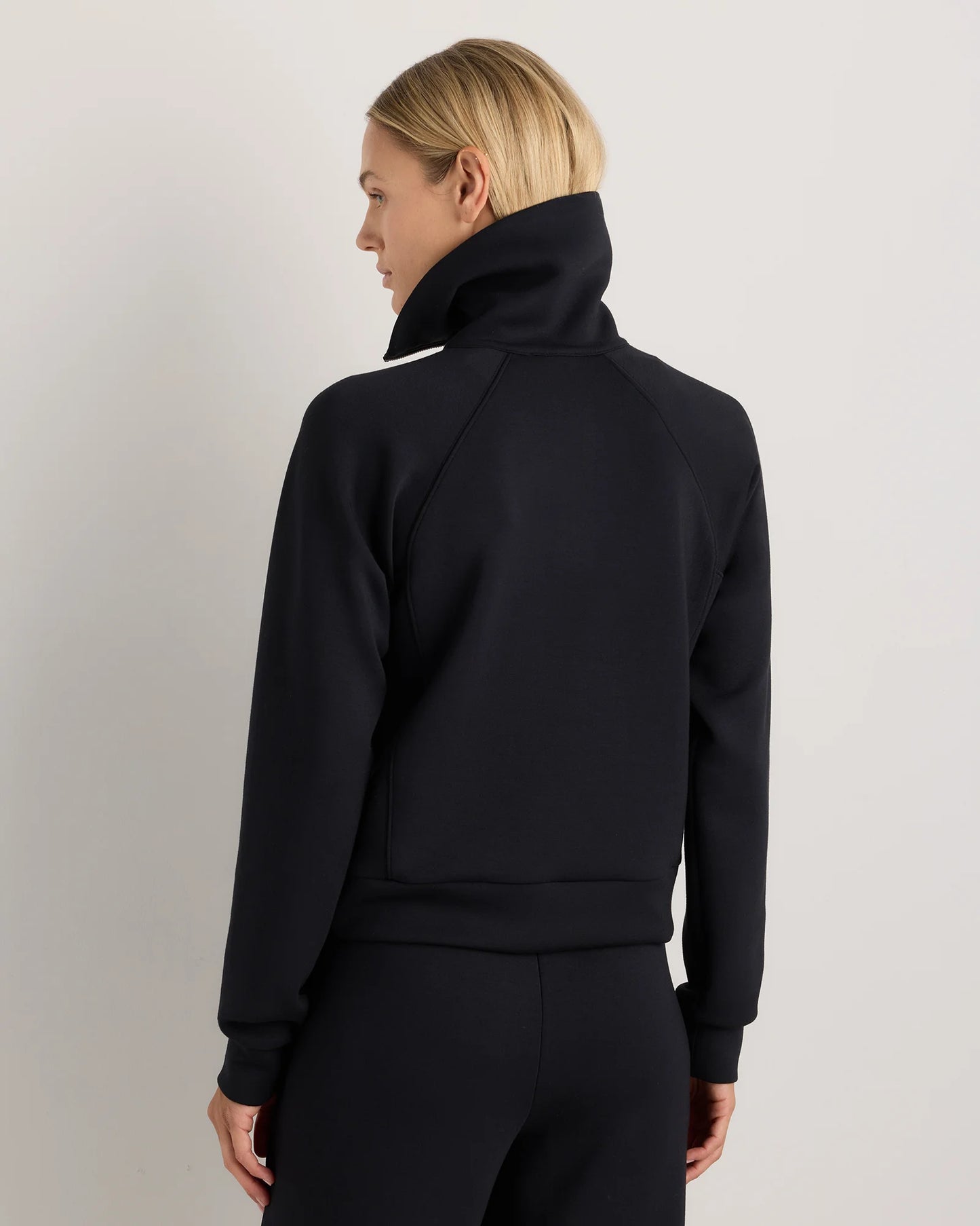 CloudComfort Half Zip Sweatshirt - XS / Pebble Beige
