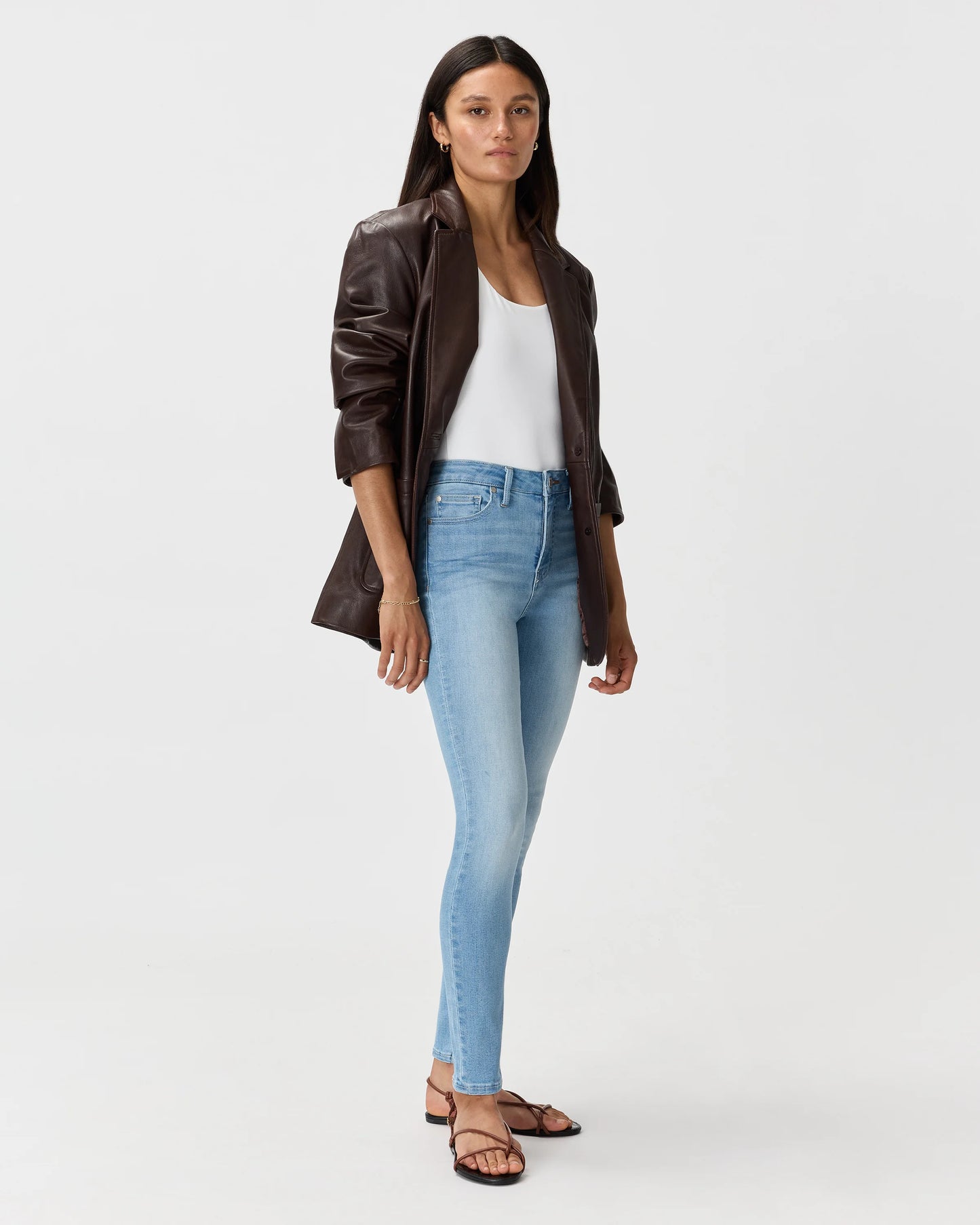 Bella Stretch Skinny Jeans - 24 / Seaside Blue