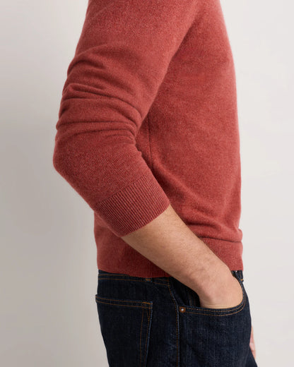 Mongolian Cashmere Crewneck Sweater - XS / Black