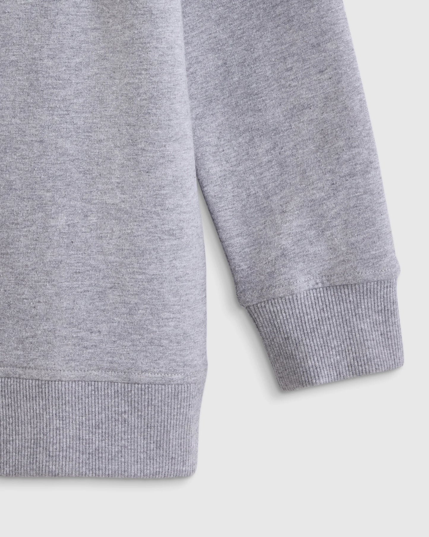 Organic Cotton French Terry Crew Neck Sweatshirt - 2T / Heart Graphic