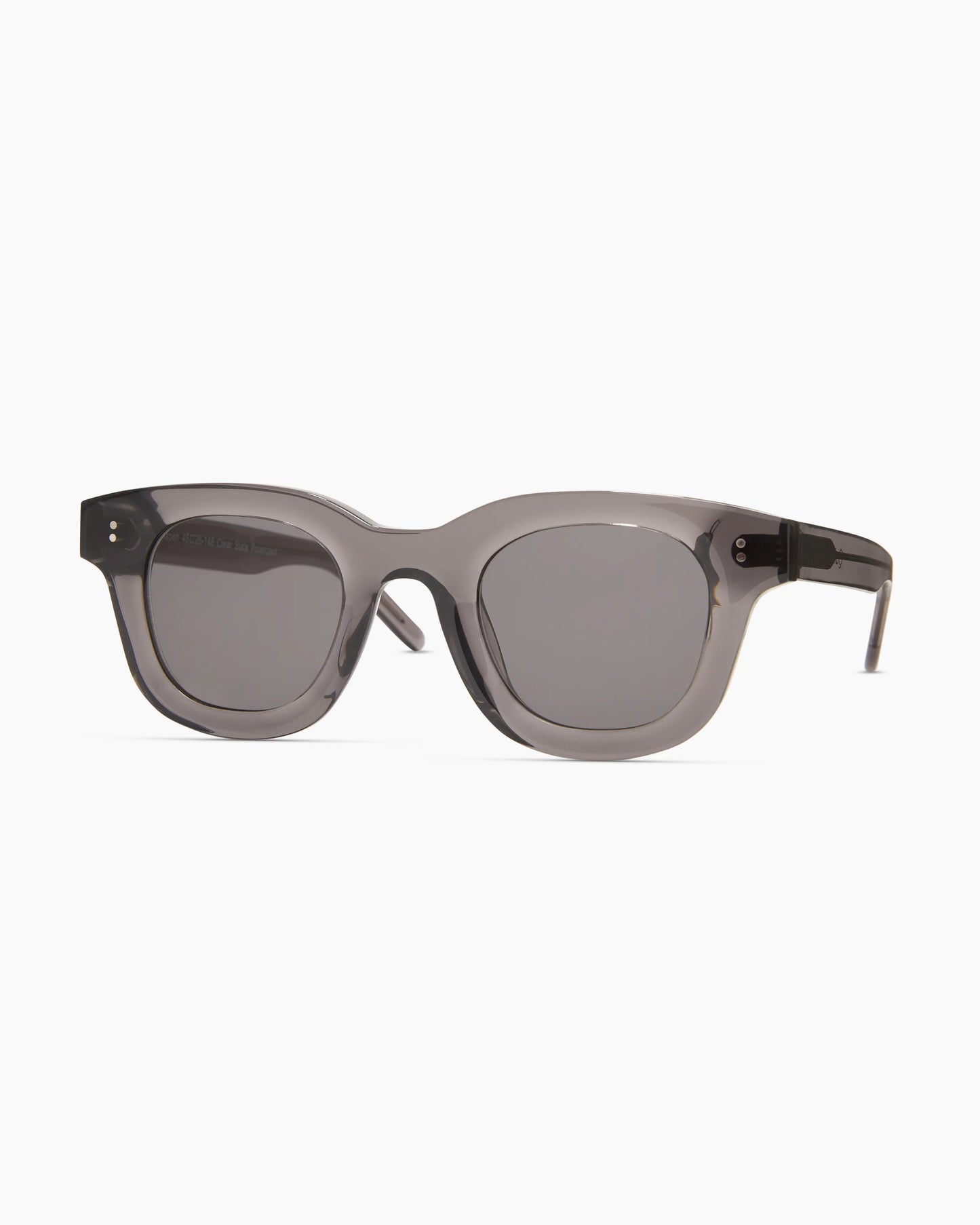 Aspen Polarized Acetate Sunglasses - One Size / Clear Spice with Brown lens