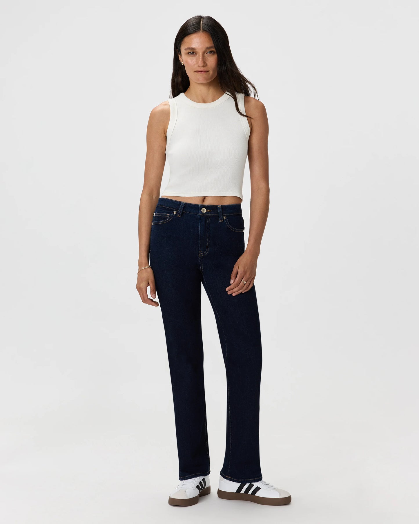 Bella Stretch Straight Jeans - 24 / Midnight Blue