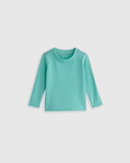 Long Sleeve Rash Guard - 6-9M / Deep Blue
