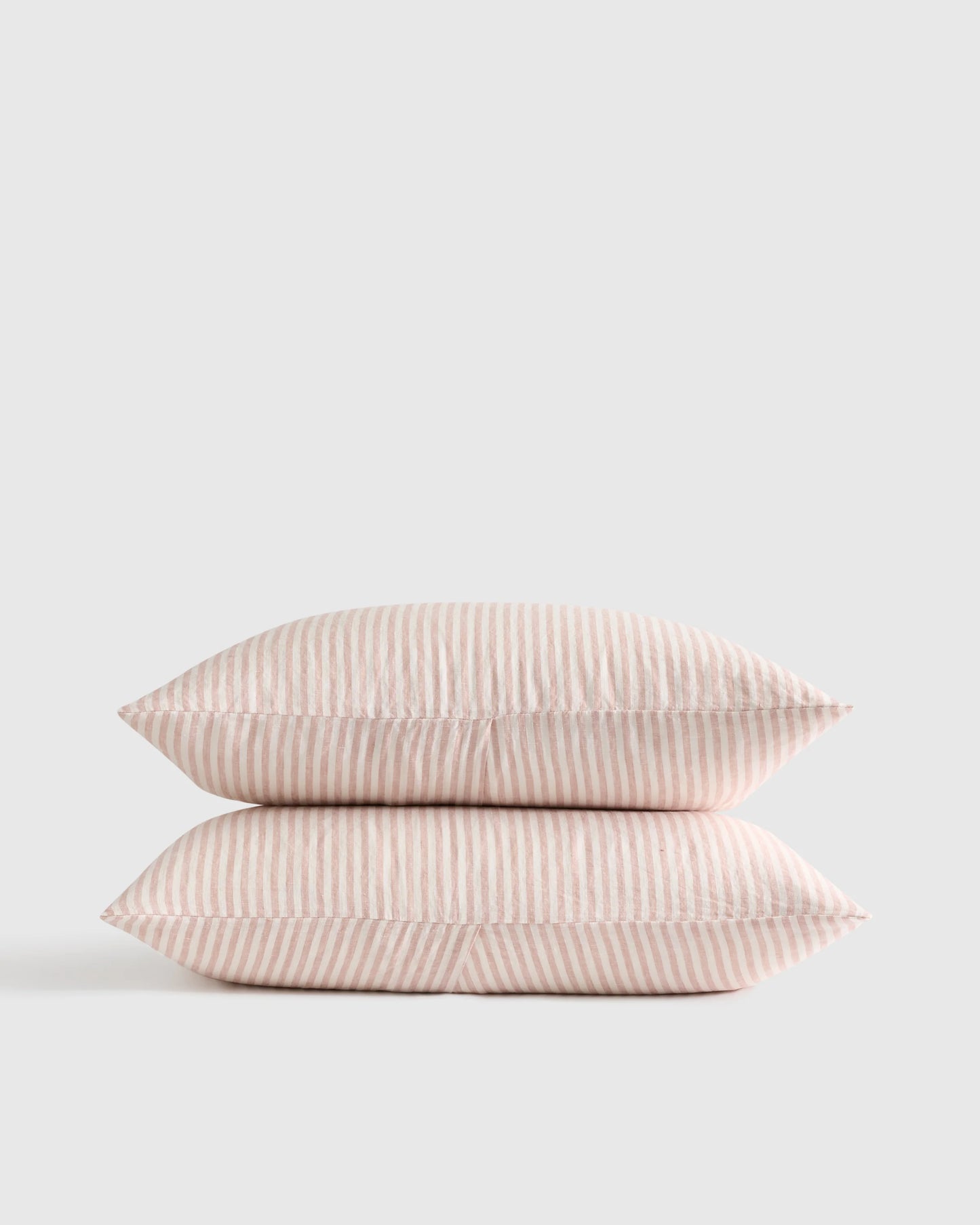 European Linen Sham Set - Standard / White