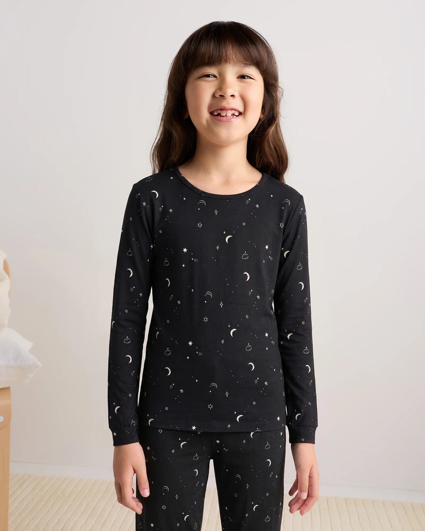 Bamboo Long Sleeve and Pant Pajama Set - 6 / Wildflower Dreams